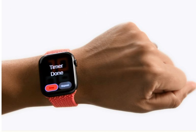 Представлена система управления Apple Watch жестами